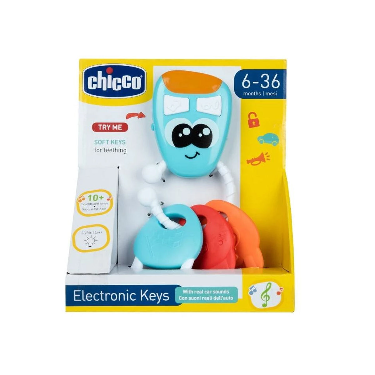 Chicco Toy BS Electronic Keys - INT